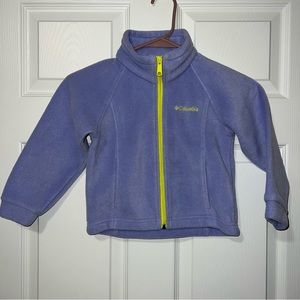 Columbia fleece jacket girls size 4T